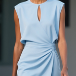 Dámské midi šaty v elegantním stylu