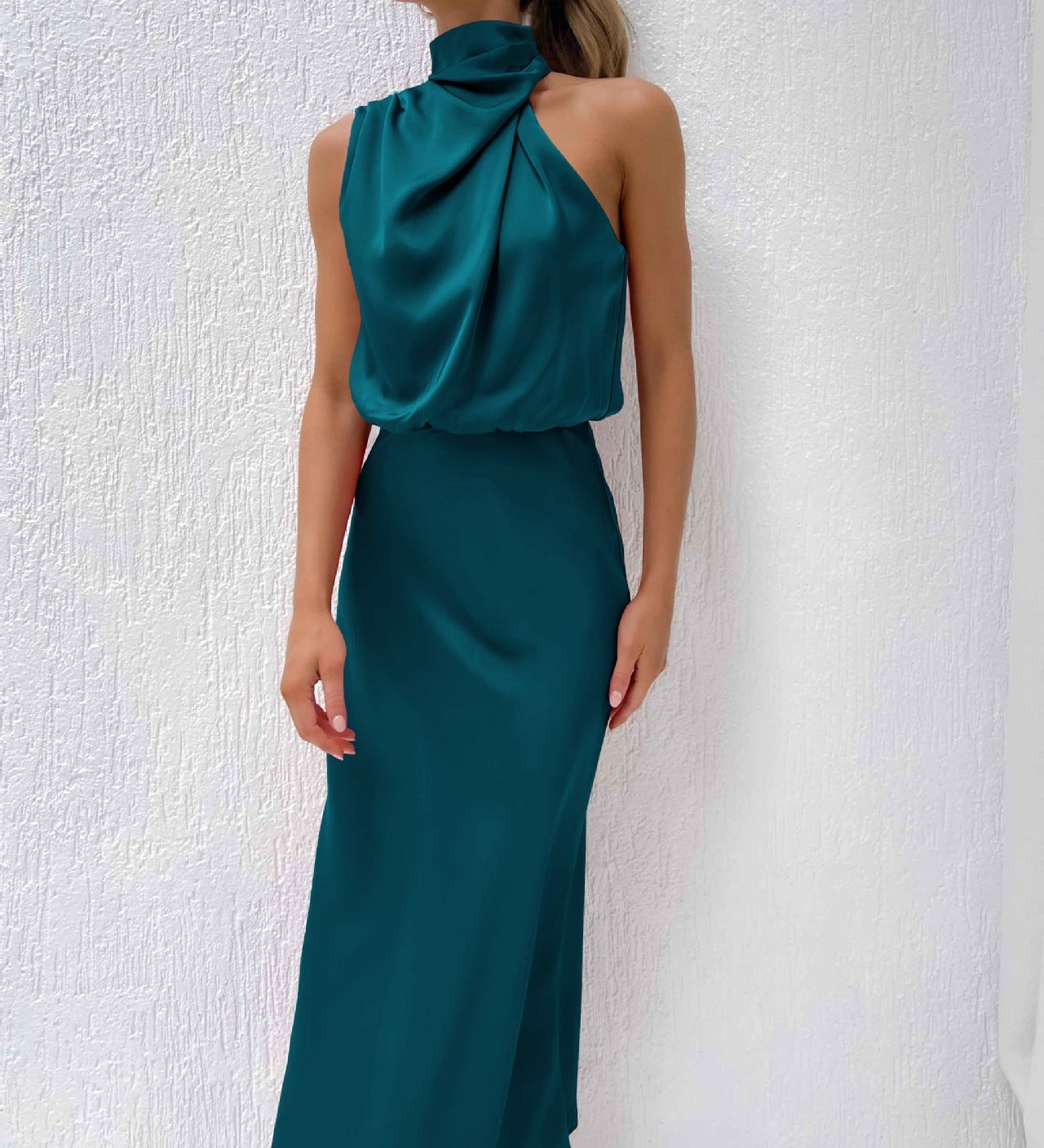 Dámské maxi šaty v elegantním stylu