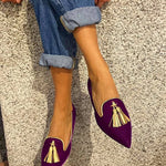 Dámské mokasíny v boho stylu