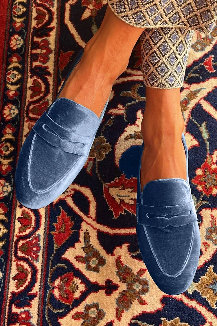 Dámské mokasíny ve vintage stylu