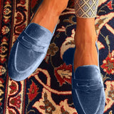 Dámské mokasíny ve vintage stylu