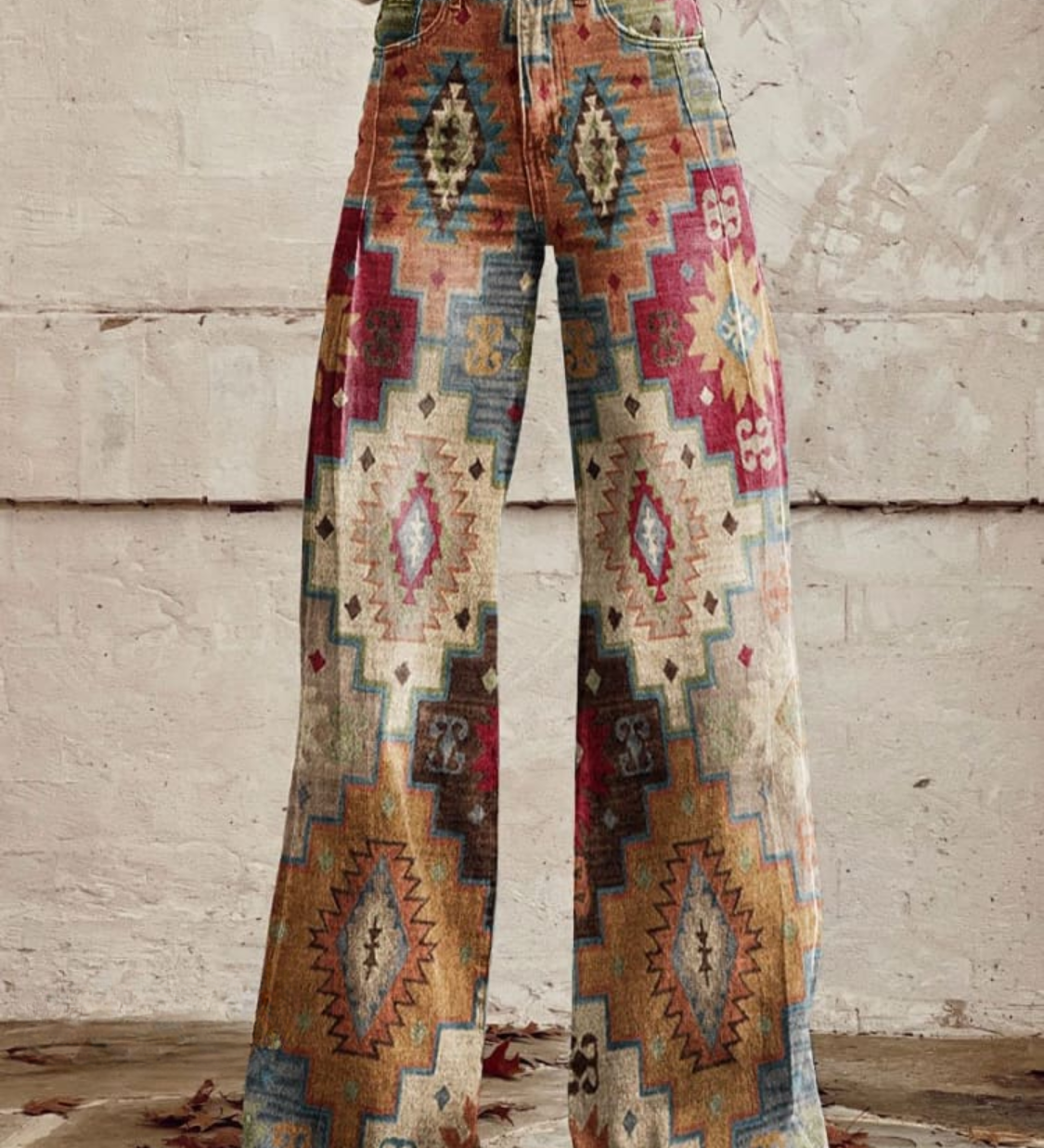 Dámské kalhoty v boho stylu
