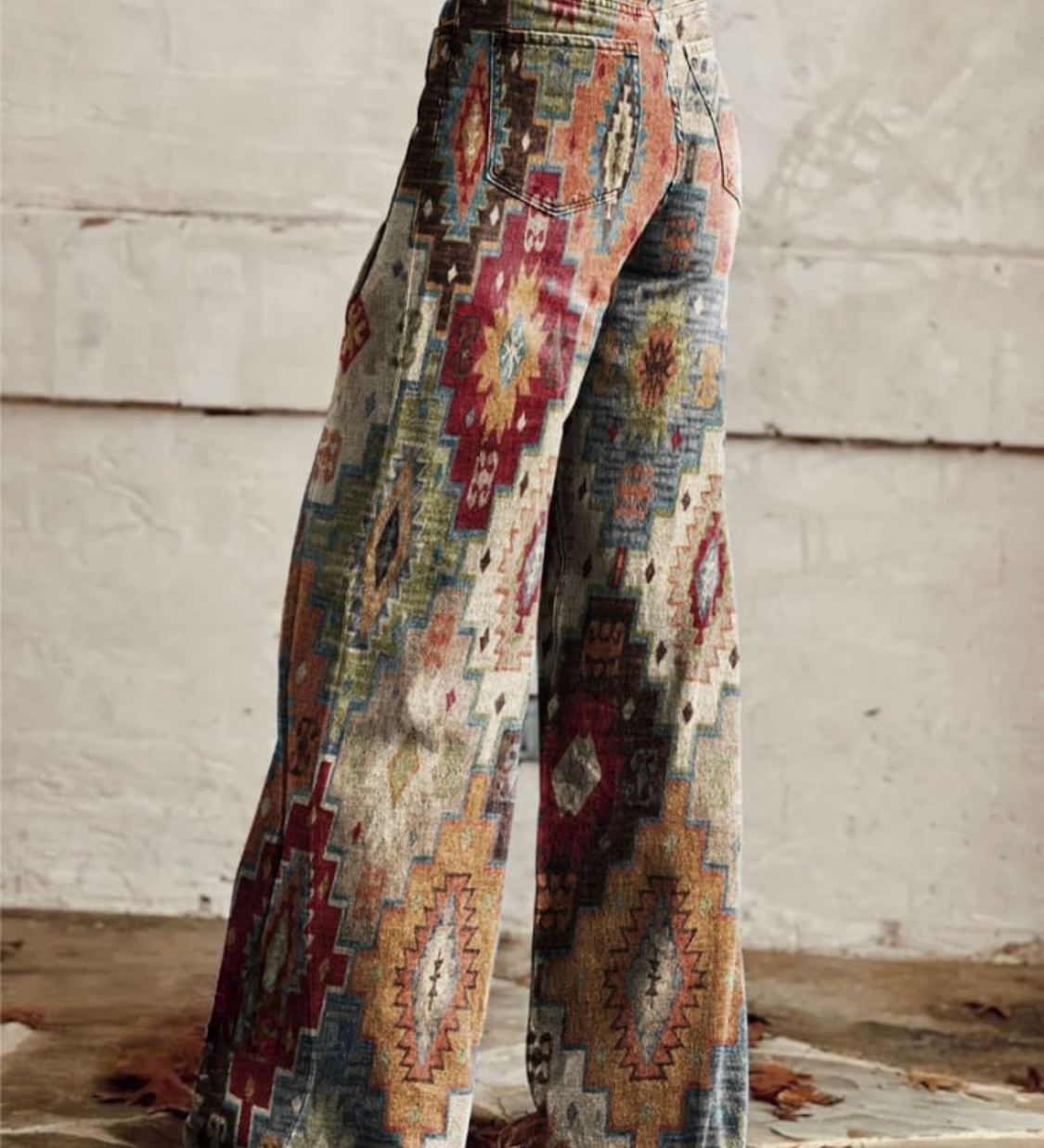 Dámské kalhoty v boho stylu