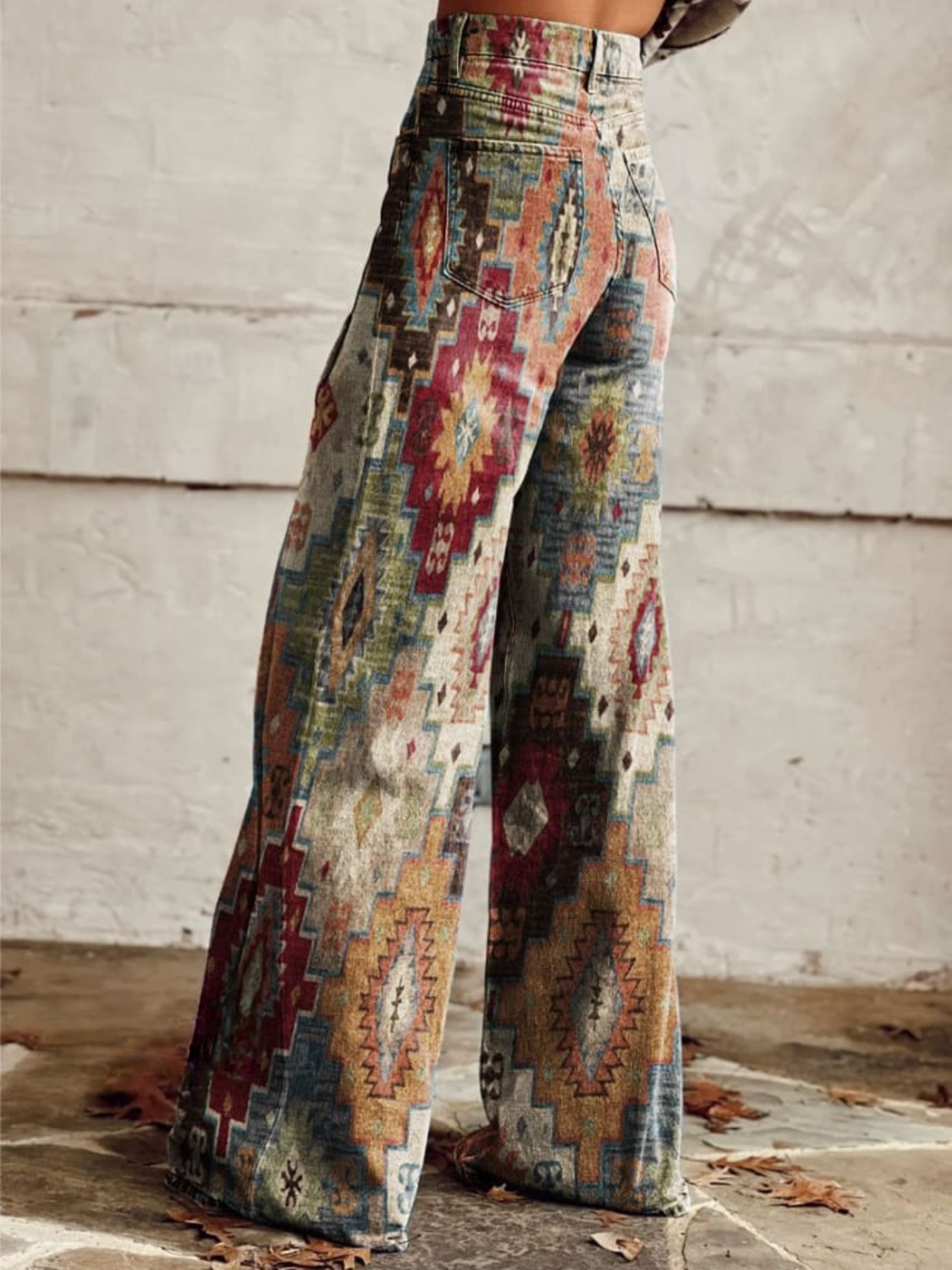 Dámské kalhoty v boho stylu