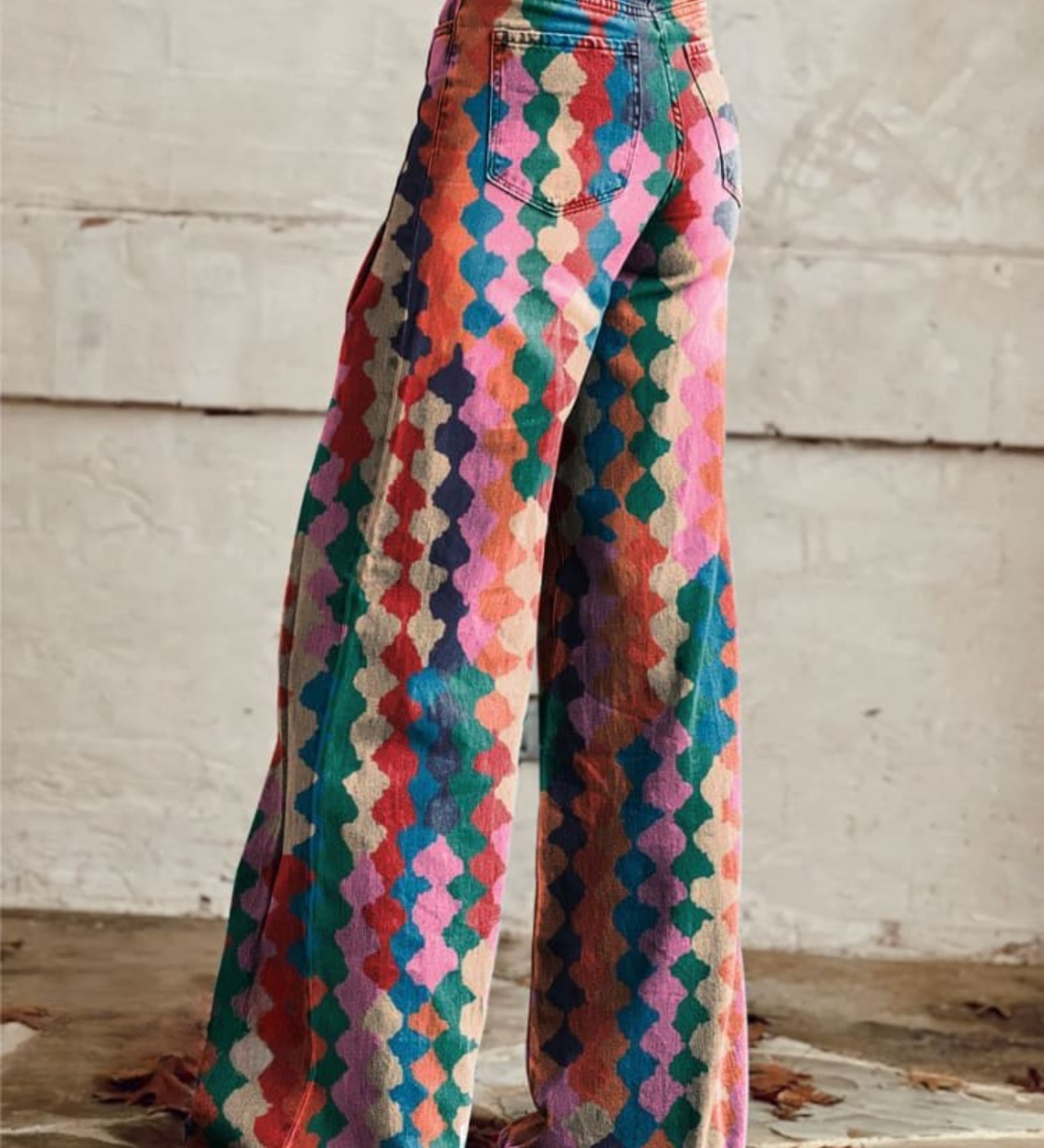 Dámské kalhoty v boho stylu