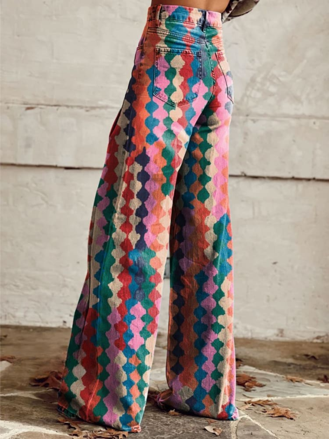 Dámské kalhoty v boho stylu