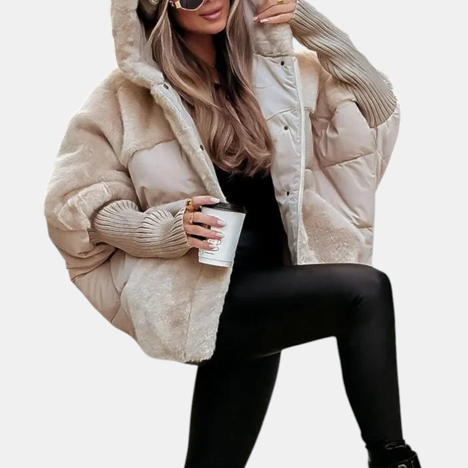 Dámská bunda s kapucí