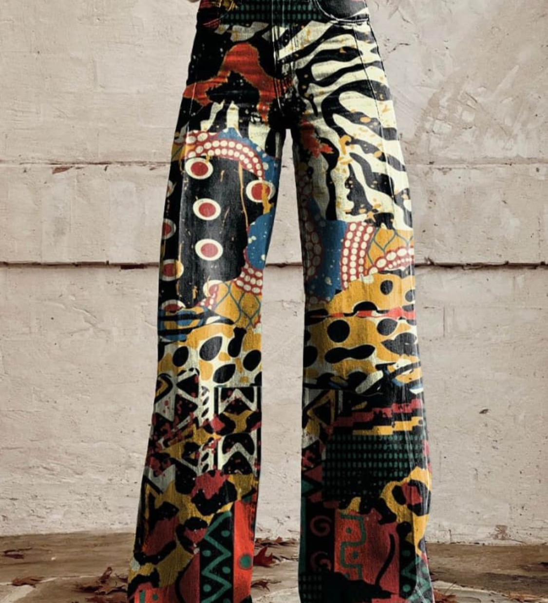 Dámské kalhoty v boho stylu