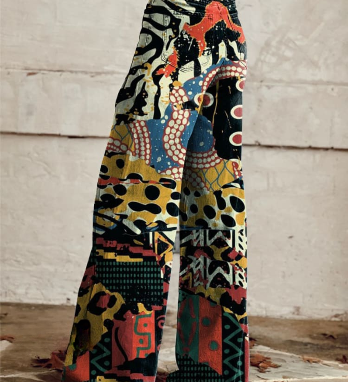 Dámské kalhoty v boho stylu