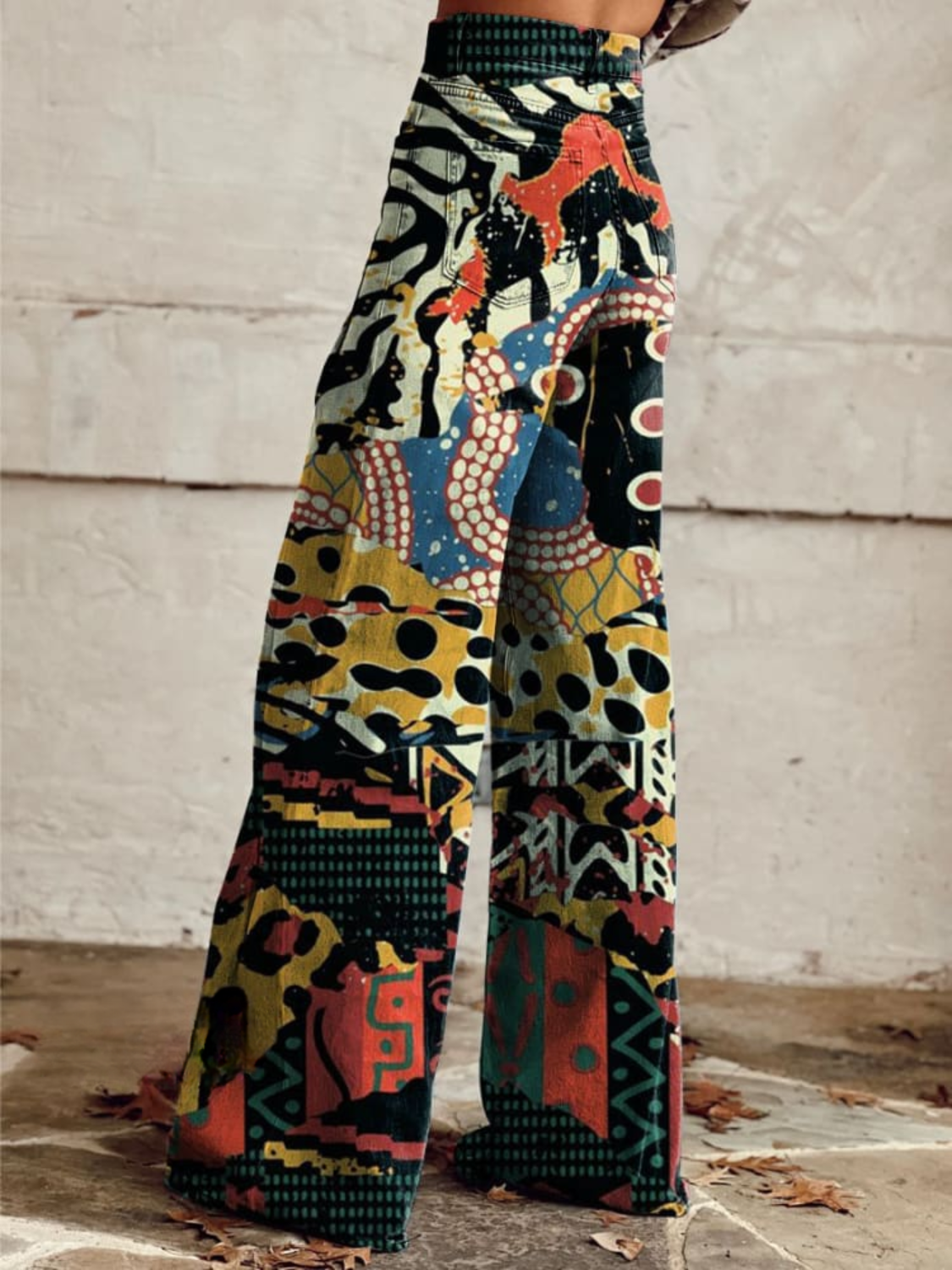 Dámské kalhoty v boho stylu