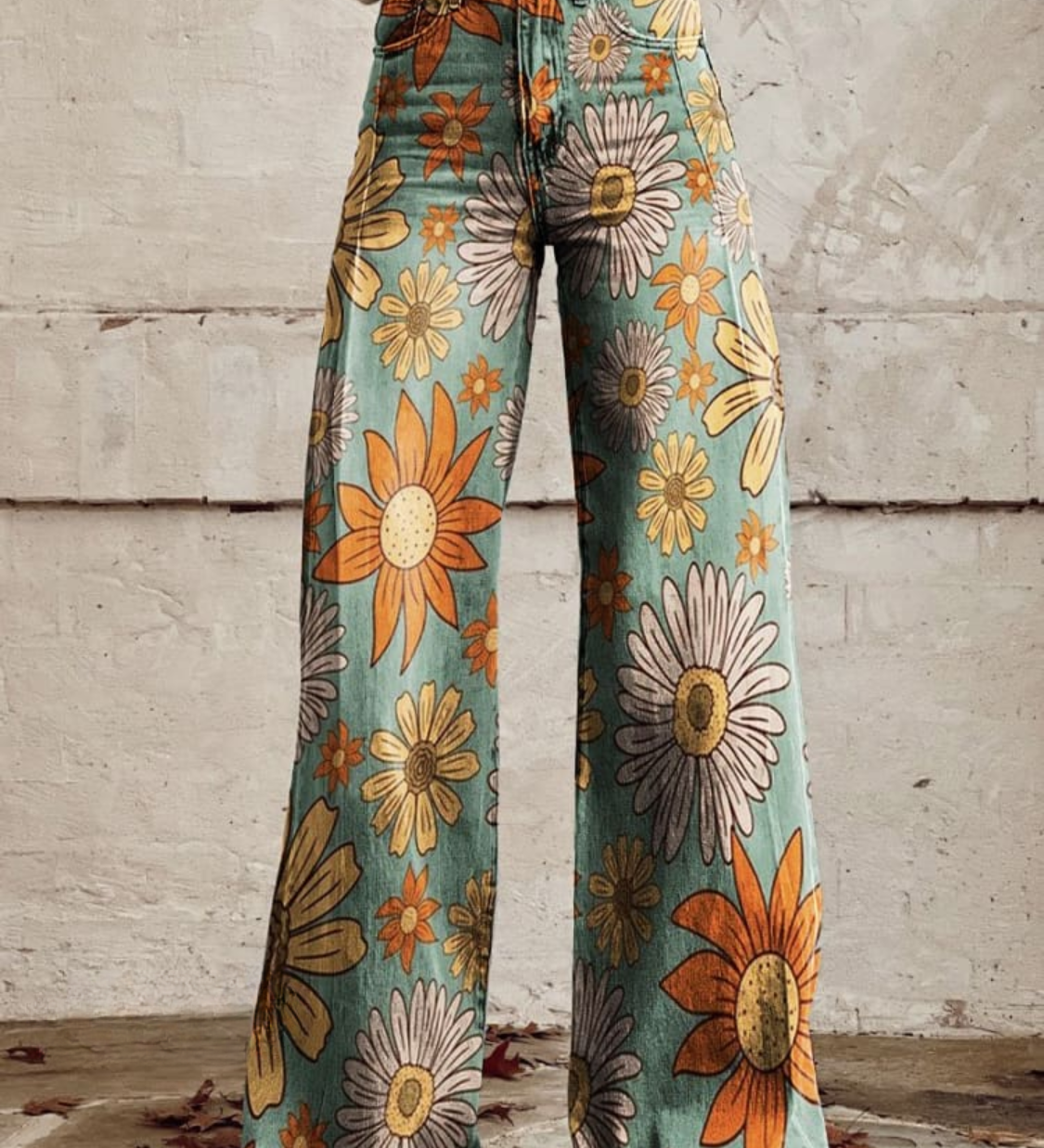 Dámské kalhoty v boho stylu