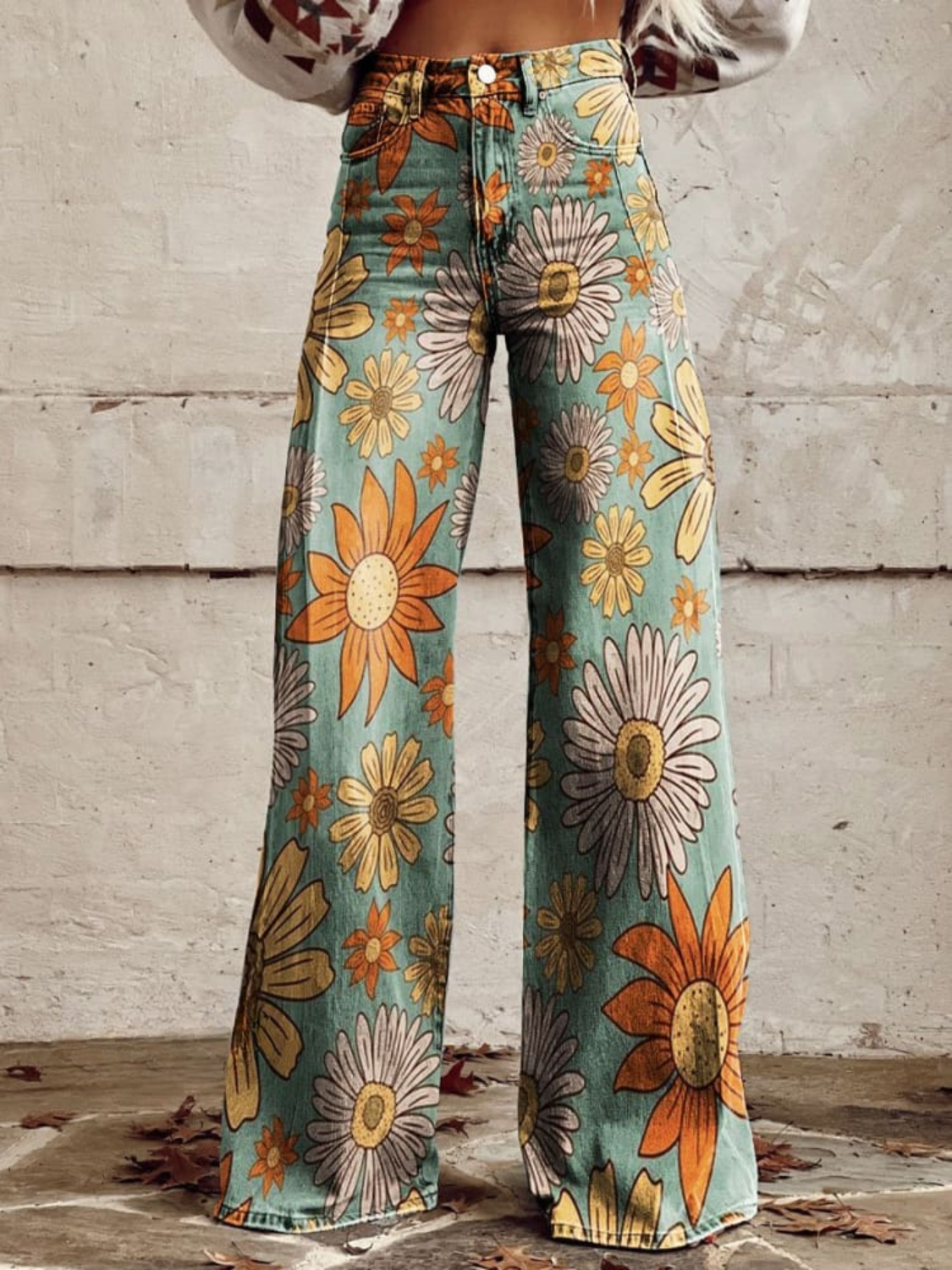 Dámské kalhoty v boho stylu