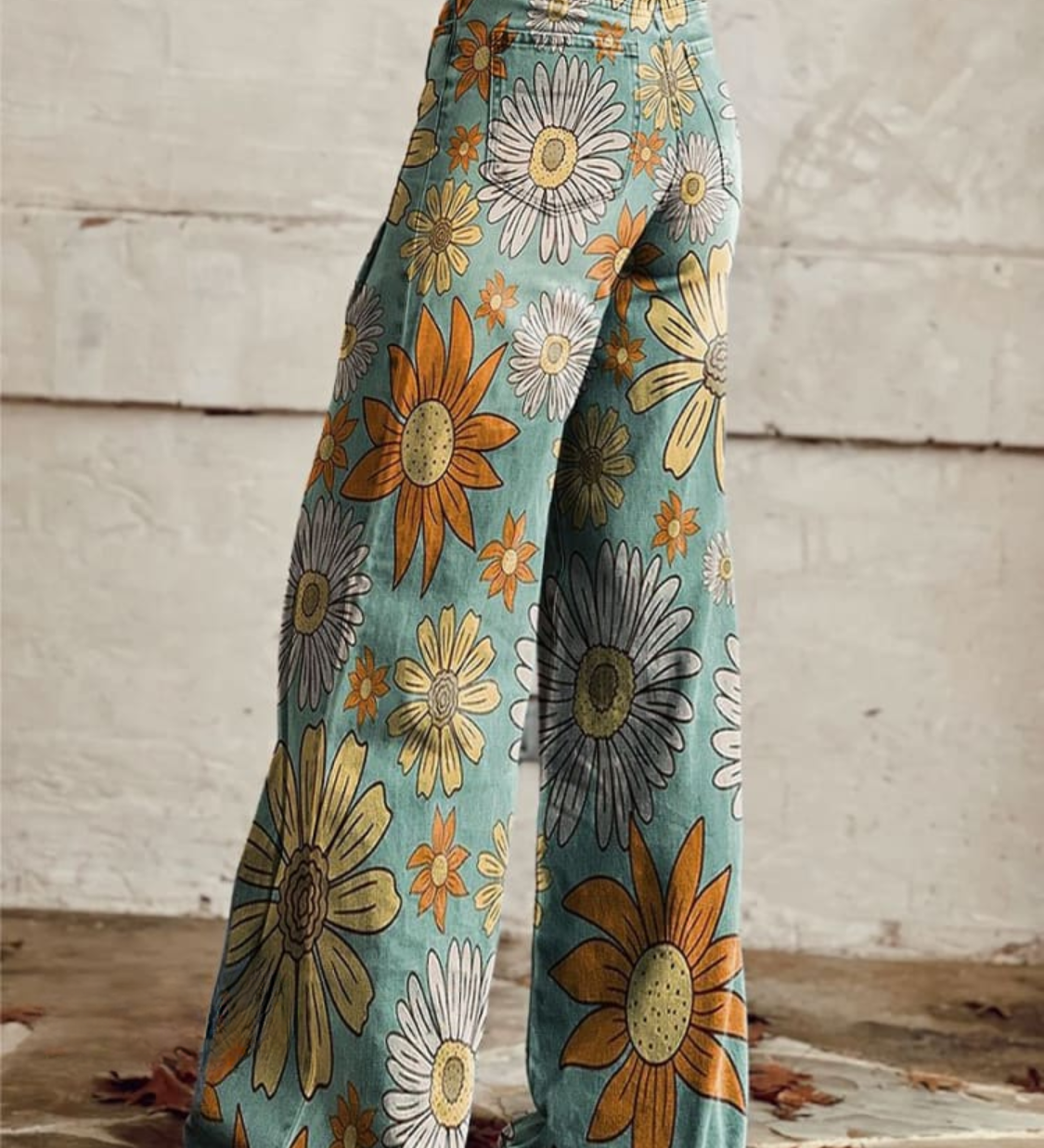 Dámské kalhoty v boho stylu