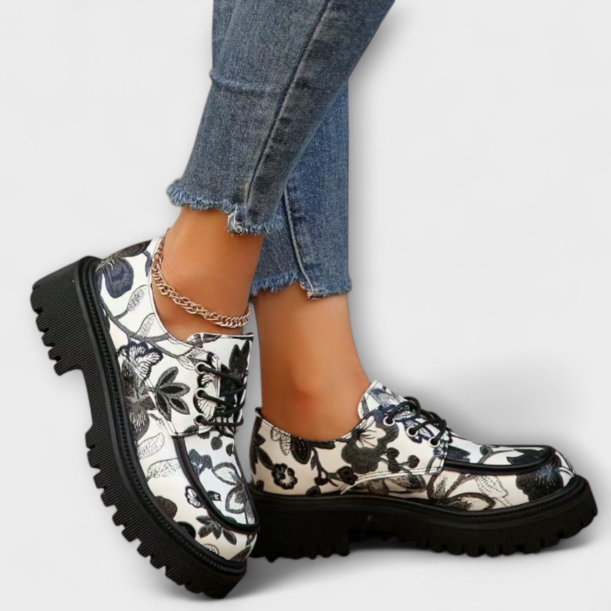 Dámské mokasíny v retro a elegantním stylu