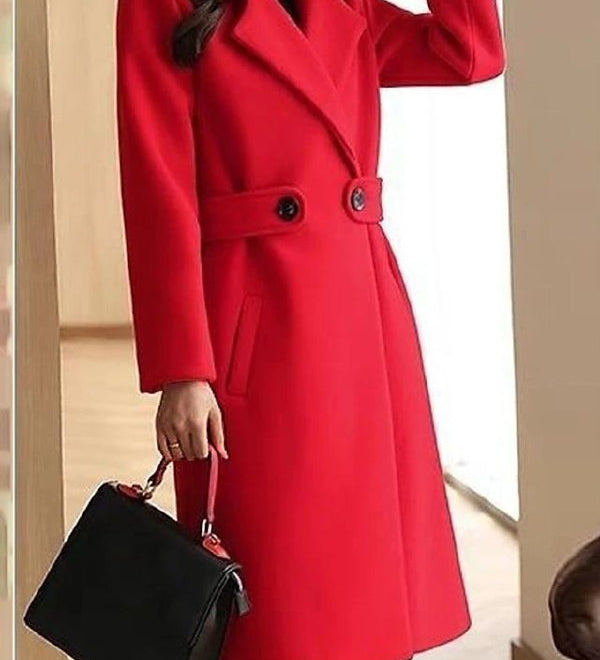 Dámský kabát v elegantním stylu