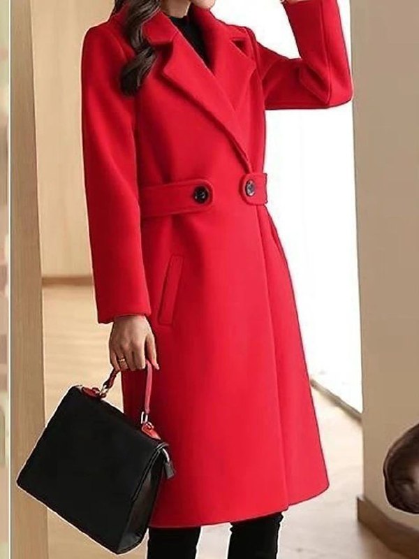 Dámský kabát v elegantním stylu