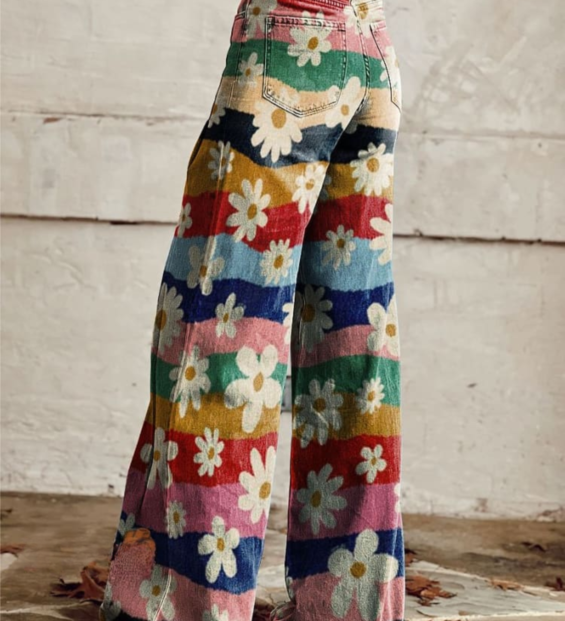 Dámské kalhoty v boho stylu