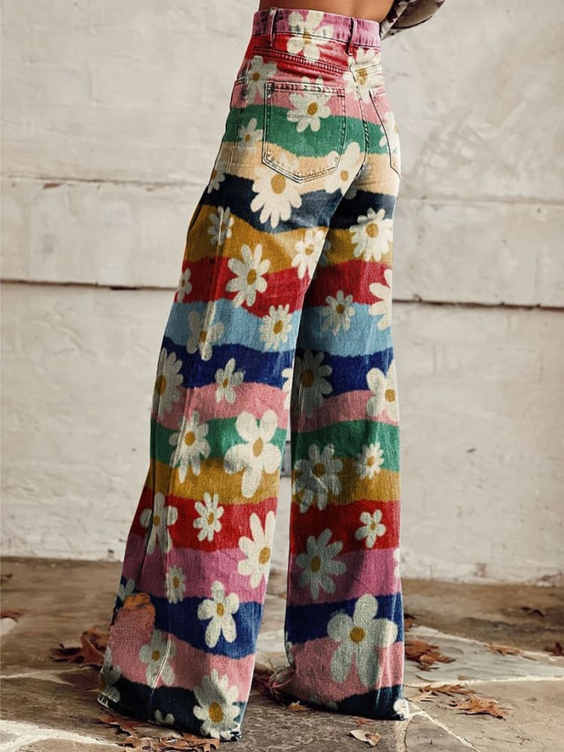 Dámské kalhoty v boho stylu