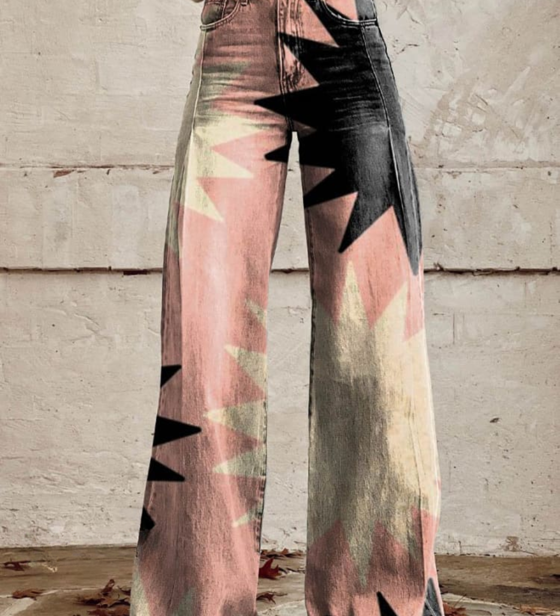 Dámské kalhoty v boho stylu