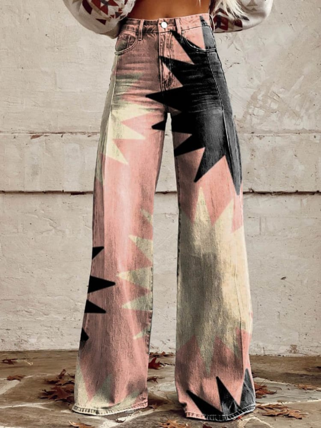 Dámské kalhoty v boho stylu