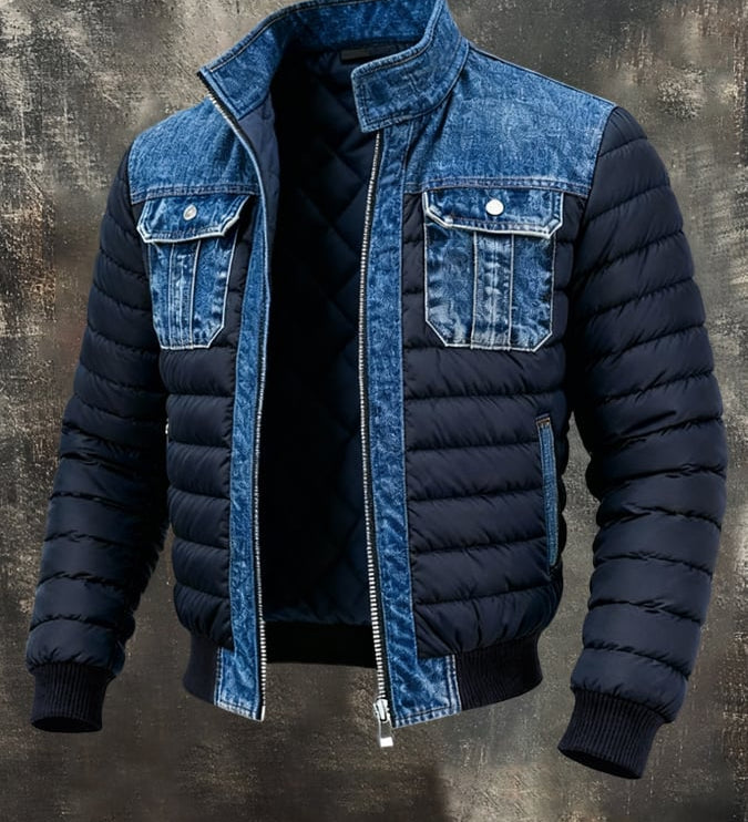 Dámský módní kousek z denimu