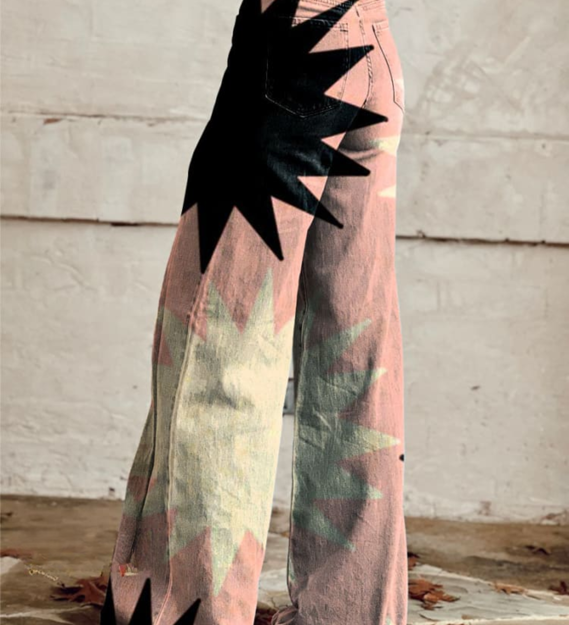 Dámské kalhoty v boho stylu