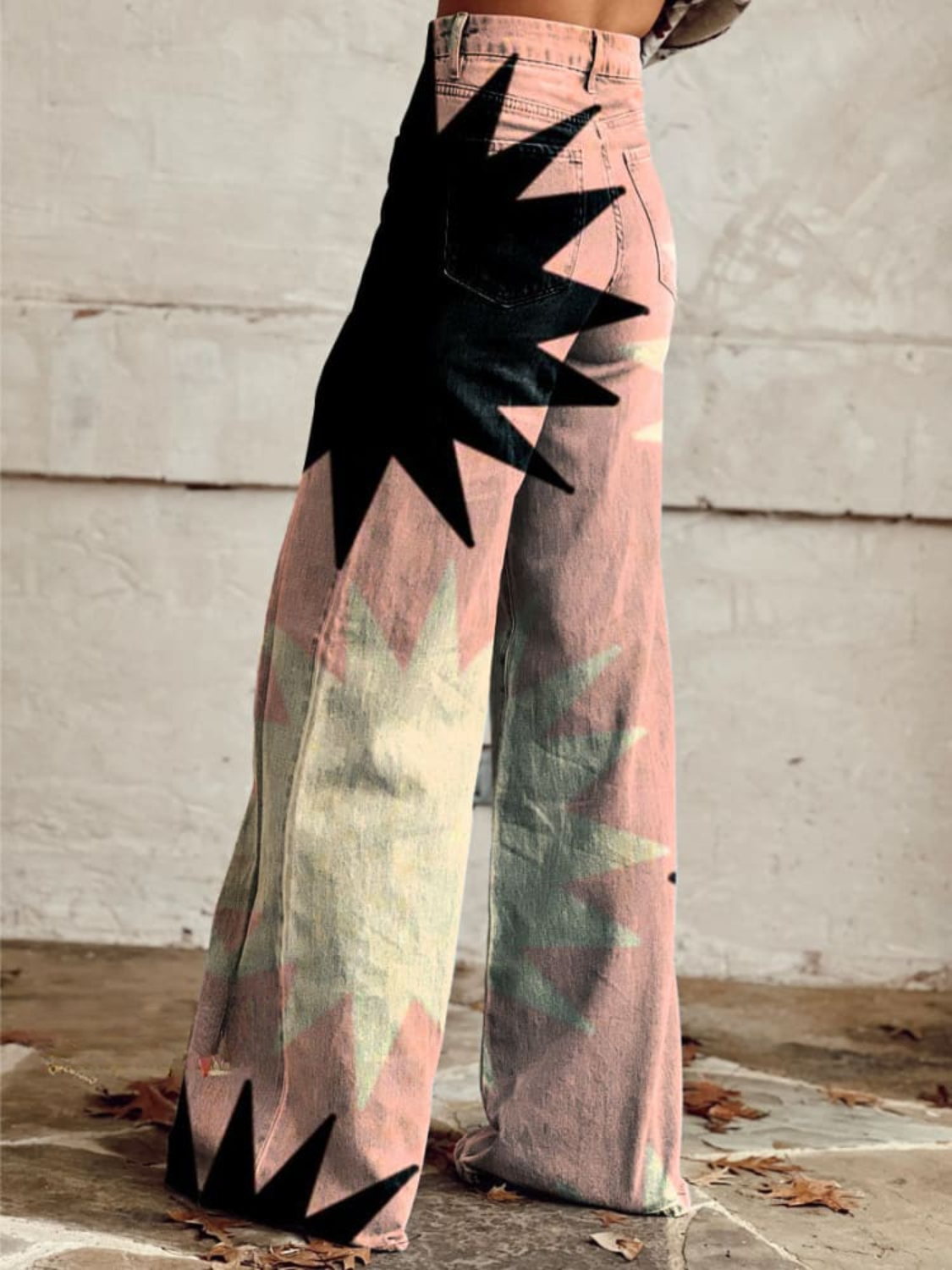 Dámské kalhoty v boho stylu