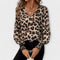 Dámská halenka s leopardím vzorem