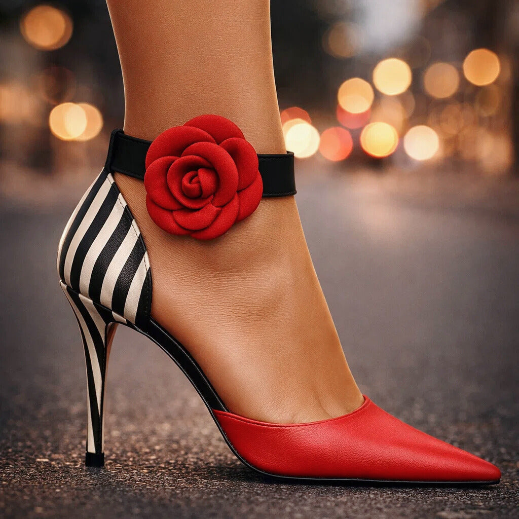 Dámské kozačky v elegantním stylu, na podpatku