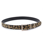 Dámský pásek s leopardím vzorem