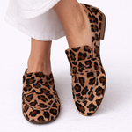 Dámské mokasíny s leopardím vzorem