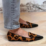 Dámské mokasíny s leopardím vzorem