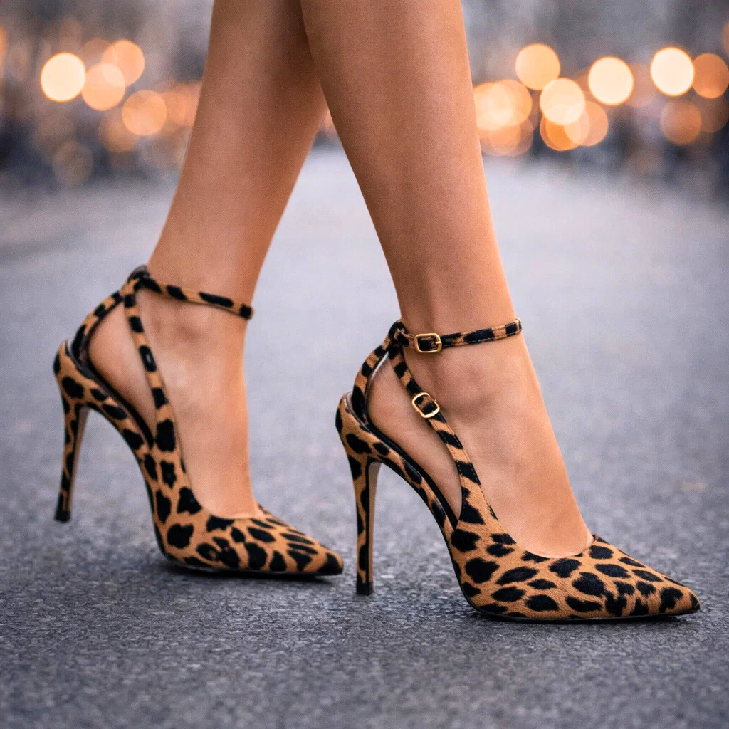 Dámské kozačky v elegantním stylu, na podpatku