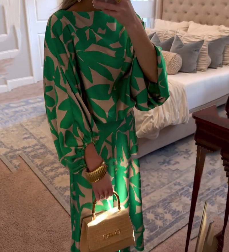 Dámské maxi šaty v elegantním stylu