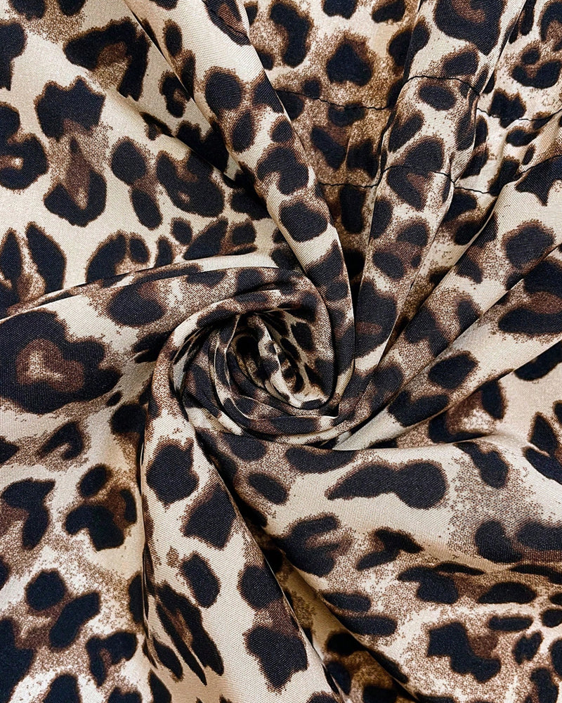Dámská bunda s leopardím vzorem