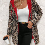 Dámská bunda s leopardím vzorem