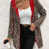 Dámská bunda s leopardím vzorem