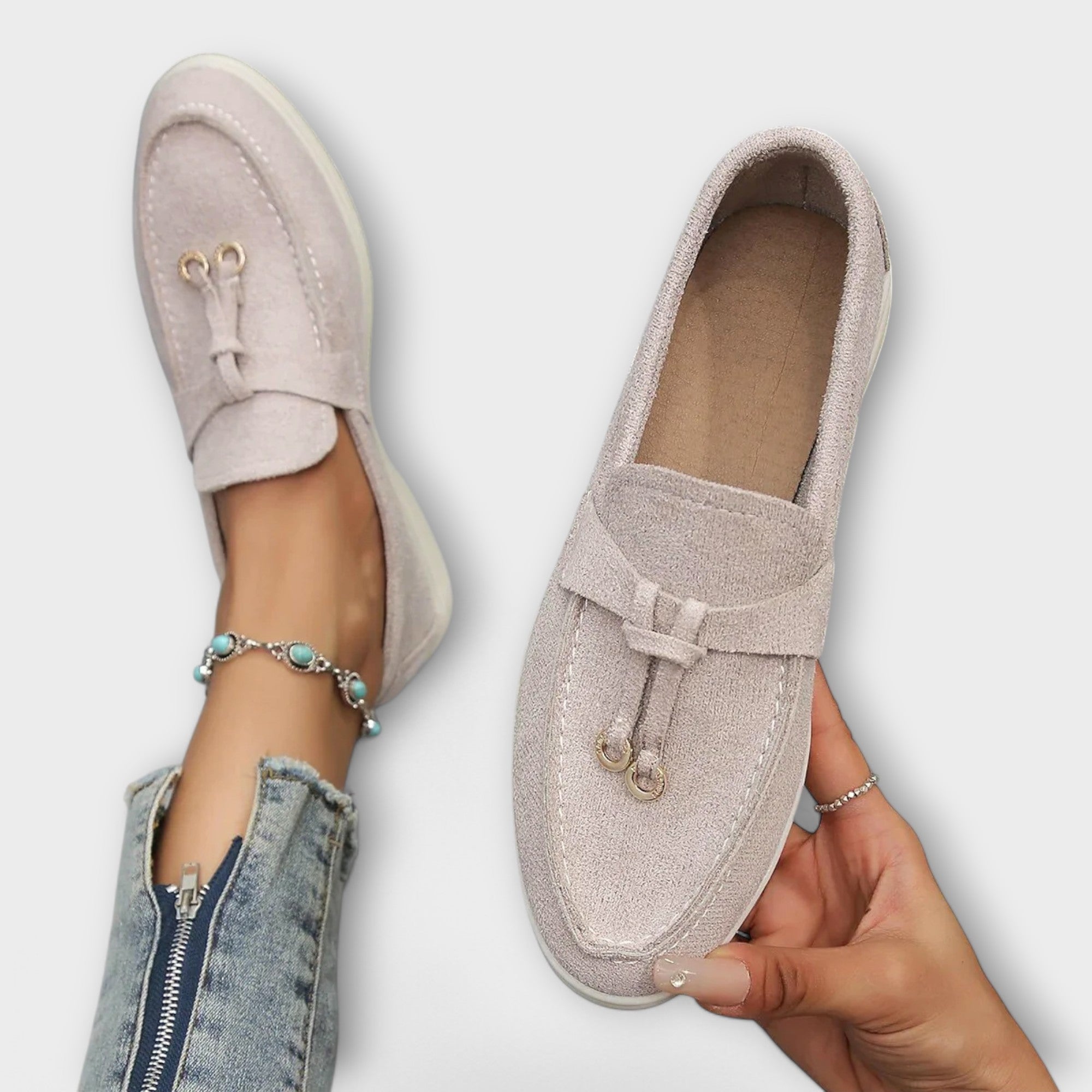 Dámské mokasíny v elegantním stylu