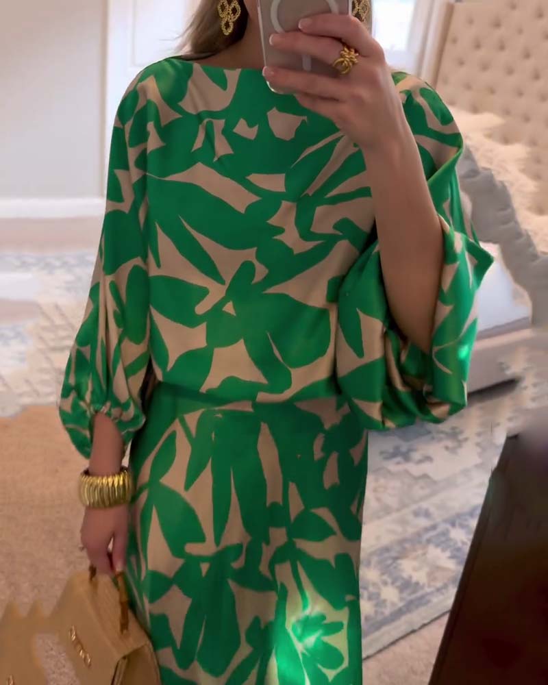 Dámské maxi šaty v elegantním stylu
