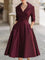 Dámské midi šaty v elegantním stylu