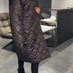 Dámský kabát v elegantním stylu s leopardím vzorem
