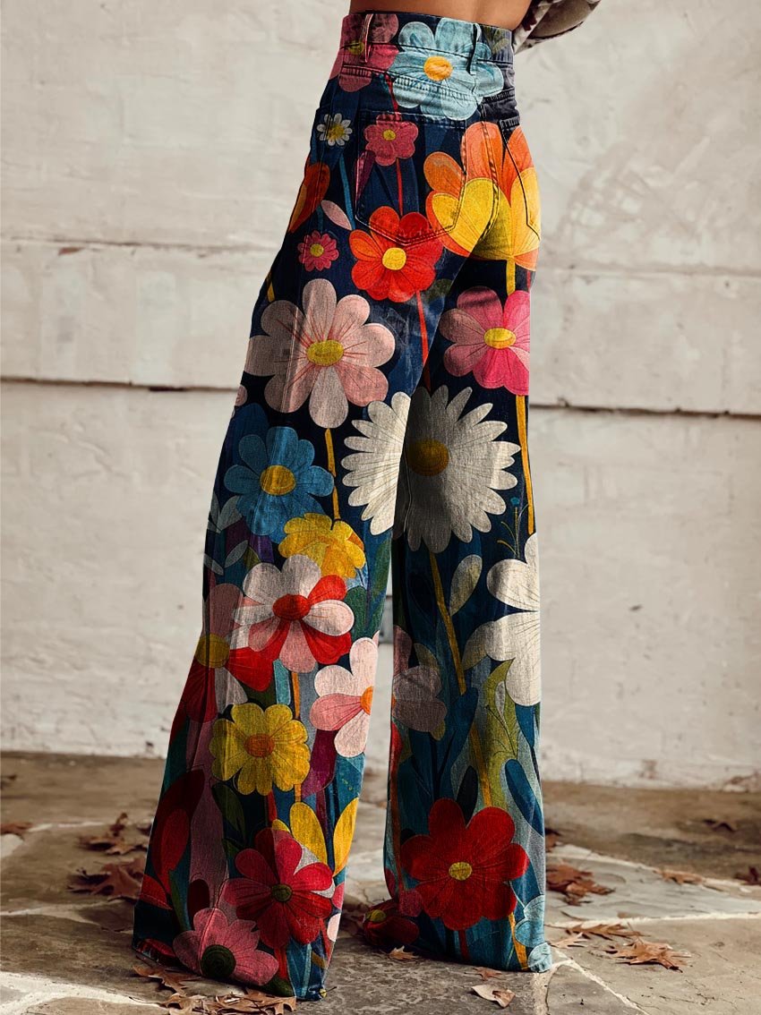 Dámské kalhoty v boho stylu