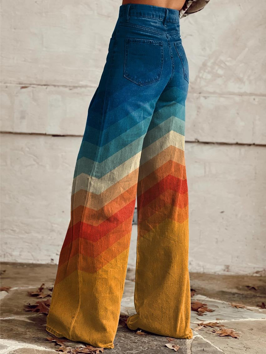 Dámské kalhoty v boho stylu