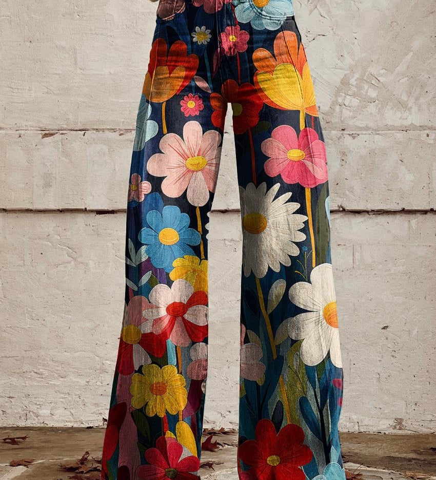 Dámské kalhoty v boho stylu
