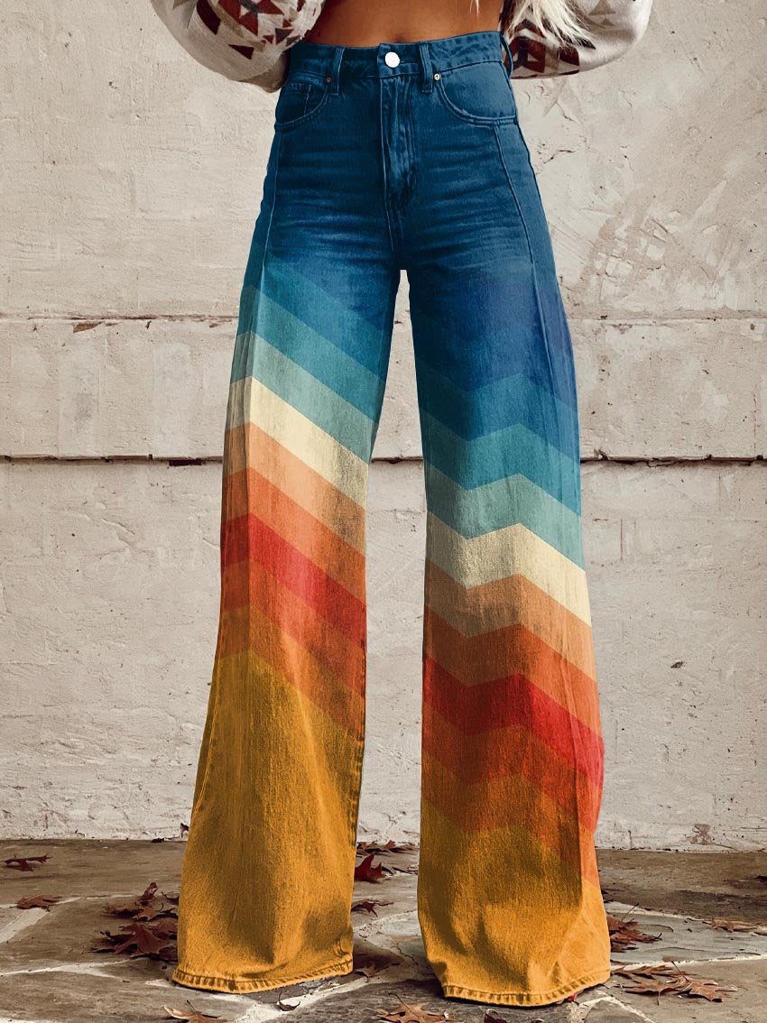 Dámské kalhoty v boho stylu