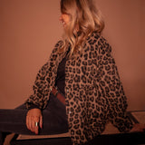 Dámská bunda s leopardím vzorem