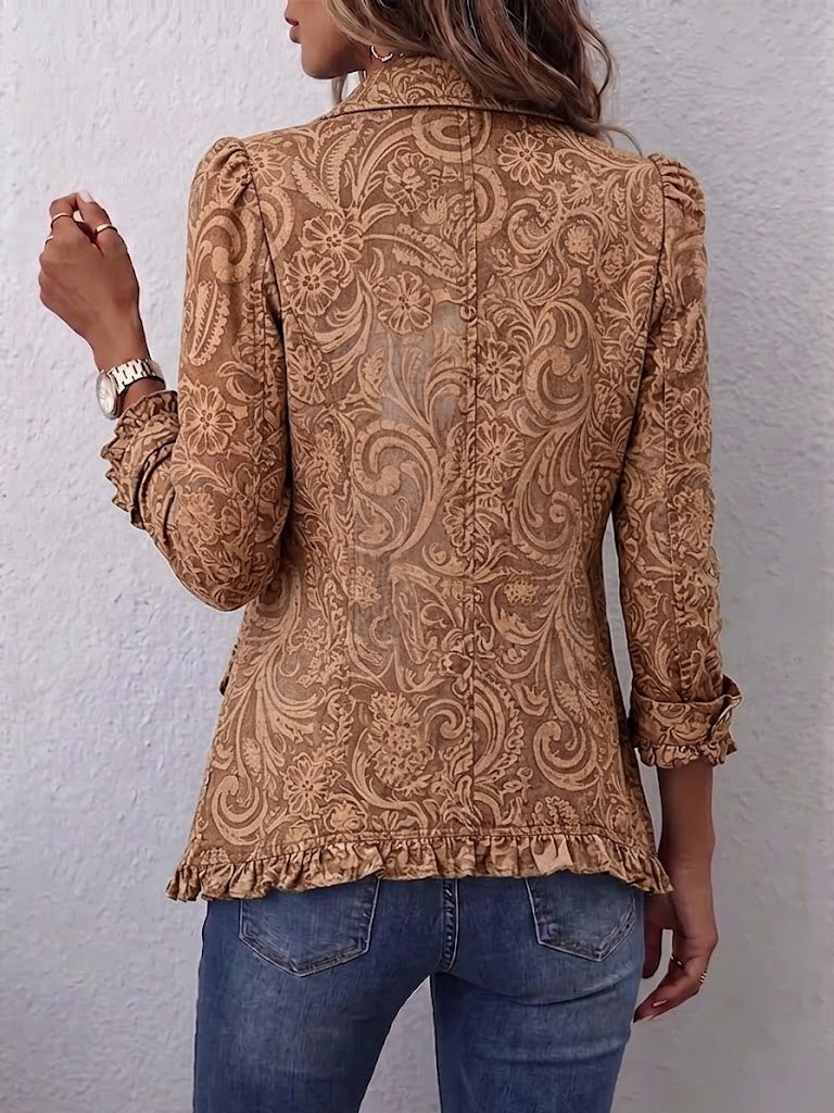 Dámské sako ve vintage a boho stylu