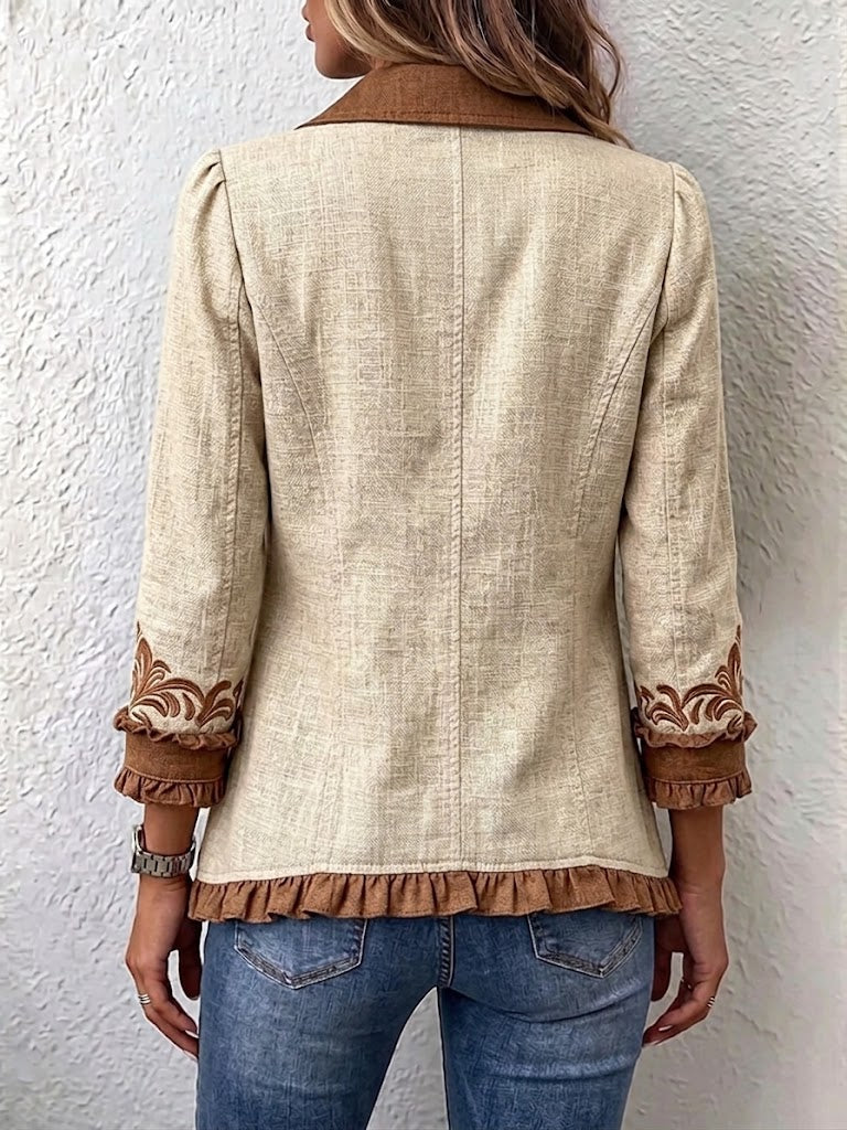 Dámské sako ve vintage a boho stylu
