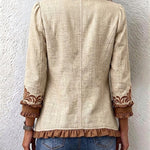 Dámské sako ve vintage a boho stylu