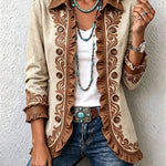 Dámské sako ve vintage a boho stylu